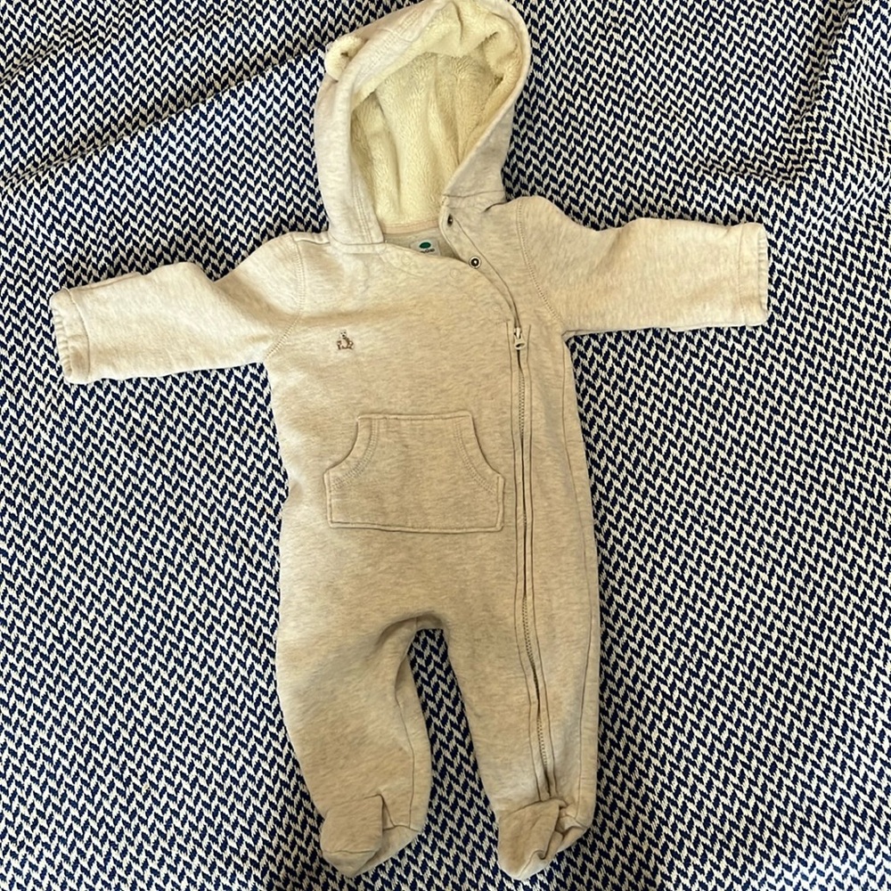 Baby Gap fleece lined onesie
